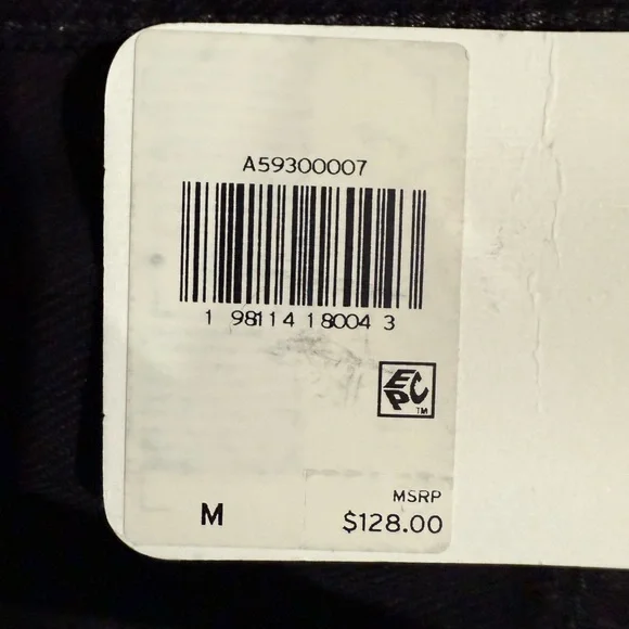 Levi's Premium ICONIC JUMPSUIT Black Denim One Piece Jeans Medium New NWT $128 - Picture 12 of 12